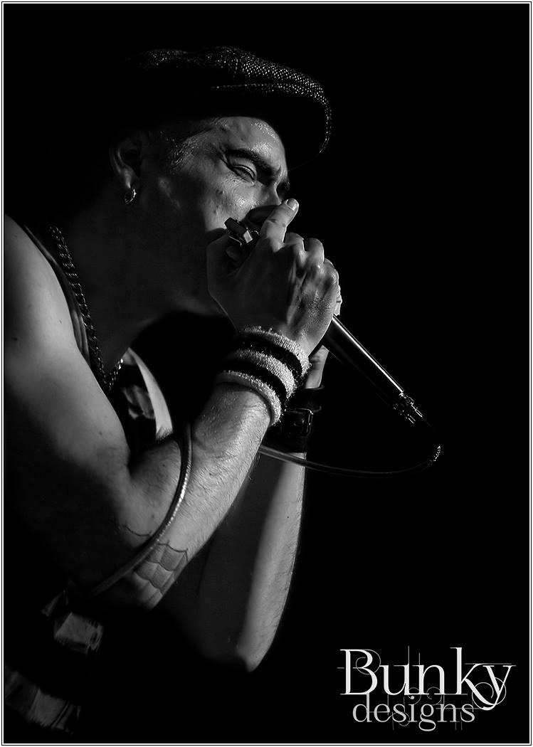 Bruce Tality On Harmonica at The Big Gig June 2012